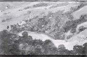 Egon Schiele Autumn landscape oil painting reproduction